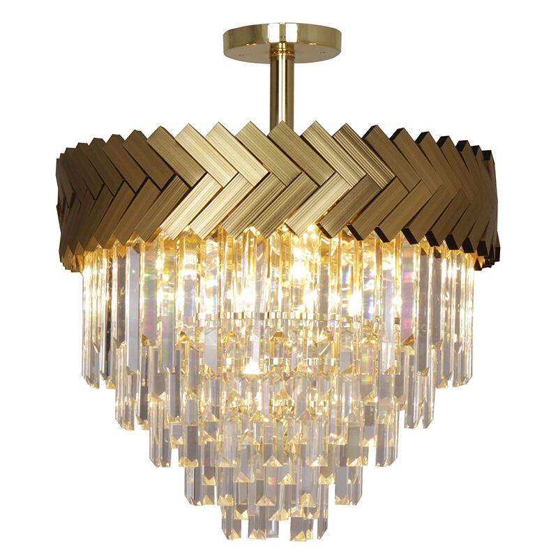 Design ceiling light gold, Jetske