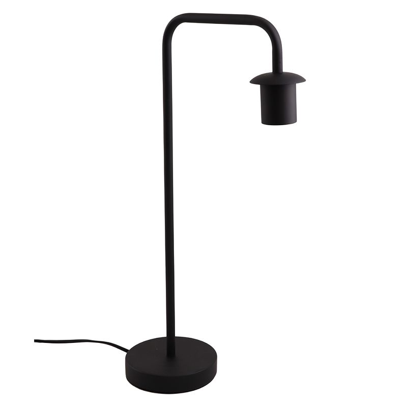 Aluminium table lamp without shade black, Rika