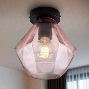 Retro ceiling light pink, Anoek