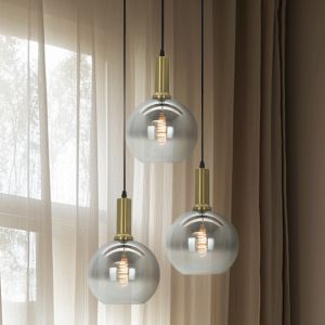Design pendant light grey, Emerson