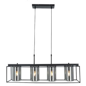 Modern pendant light black, Jessa