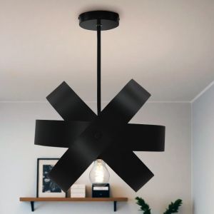 Metal ceiling light black, Laury