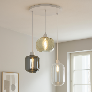 Design pendant light transparent, Mannus