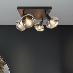 Design ceiling spotlight black, Skip