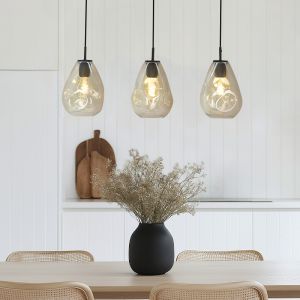 Design pendant light amber, Evito