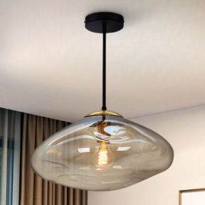 Design ceiling light amber, Evita