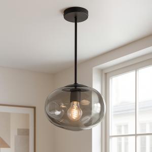 Design pendant light grey, Evita