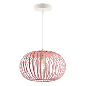 Industrial kids pendant light pink, Lieve