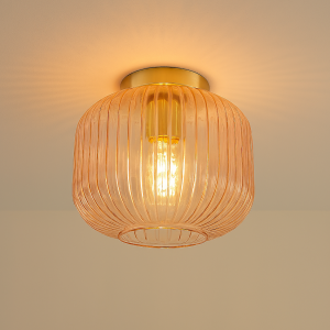Retro ceiling light pink, Charlois