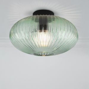 Design flush ceiling light green, Charlois
