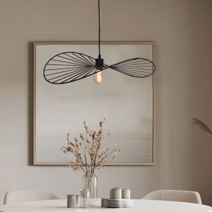Retro pendant light black, Jolinda