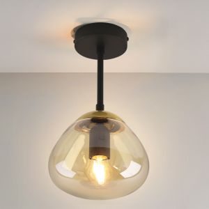 Design ceiling light amber, Sedef