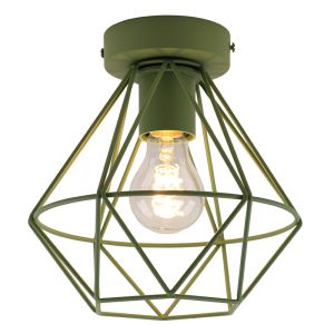 Industrial ceiling light green, Jochem