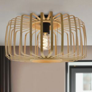 Bamboo ceiling light brown, Tina