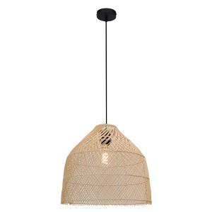 Rattan pendant light brown, Marcia