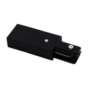 Connection piece, 1-phase, black