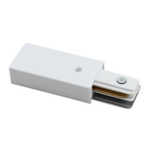 Connection piece, 1-phase, white