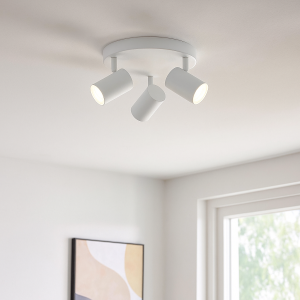 Modern ceiling spotlight white, Elena