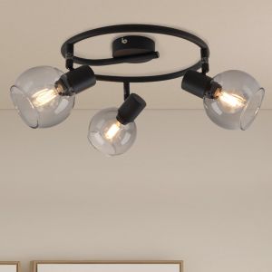 Design ceiling spotlight grey, Ayleen