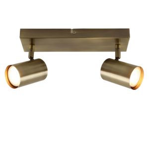 Modern ceiling spotlight bronze, Elena