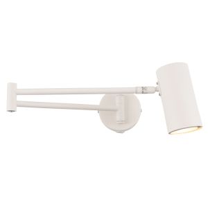 Modern wall spotlight white, Elena, with switch