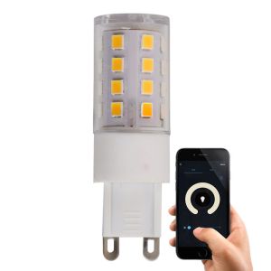 Olucia smart LED bulb G9 Kyo, 3W, 2700K