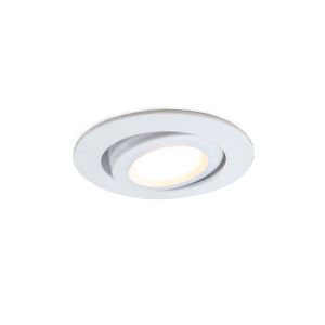 Rona adjustable porch spotlight, IP44, dimmable, wit