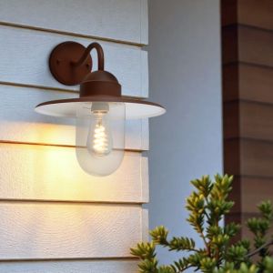 Classic outdoor light rust coloured, Maxx, IP44