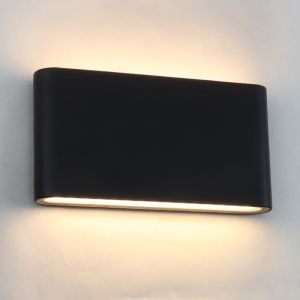 Modern outdoor light black, Cailey, 10W, 3000K LED, IP54