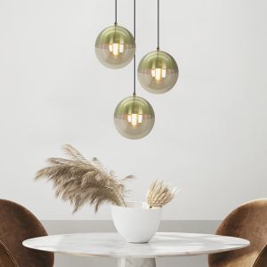 Design pendant light amber, Nalini