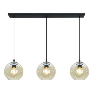 Design pendant light amber, Giada
