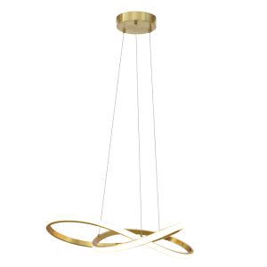 Design pendant light brass, Tanya