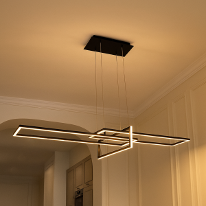 Modern pendant light black, Alessandro