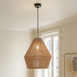 Rustic pendant light pink, Holly