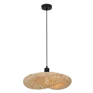 Bamboo pendant light brown, Sezen