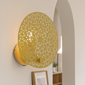 Design wall light brass, Sienna