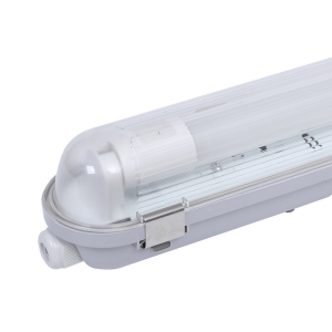 4ft LED Tube Light Fitting - Dura - For 1 Tube Light - IP65