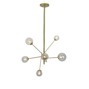 Design pendant light gold, Kaily