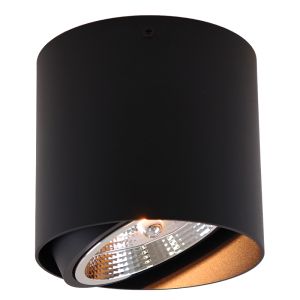Modern surface mounted downlight black, Mario