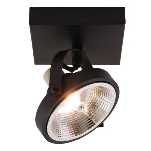 Modern ceiling light black, Morris