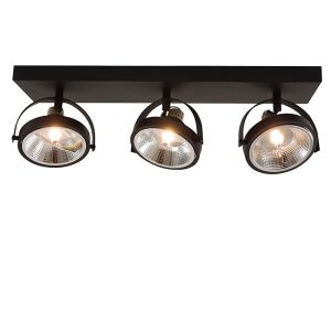 Modern ceiling light black, Morris