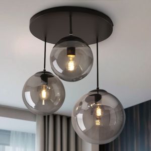 Design ceiling light black, Dolf