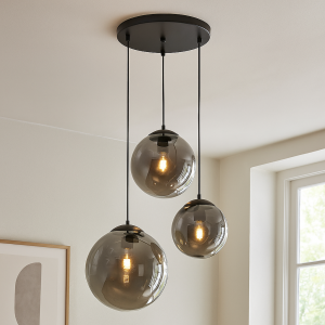 Design pendant light black, Dolf