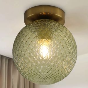 Retro ceiling light green, Johnson