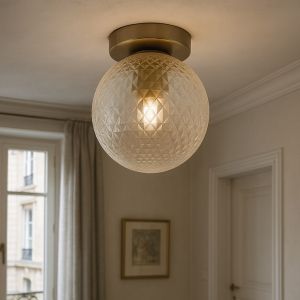 Retro ceiling light transparent, Johnson