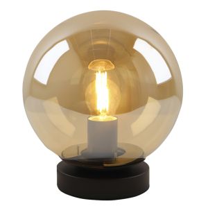 Modern table lamp amber, Jelly, with switch