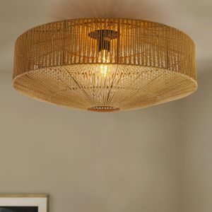Rustic ceiling light brown, Pippa