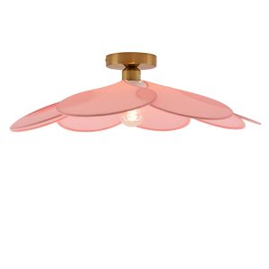 Rustic ceiling light pink, Nena