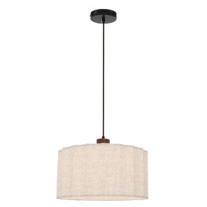 Rustic pendant light beige, Loulou