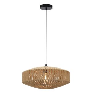 Rustic pendant light brown, Selena